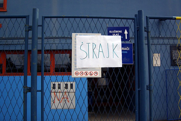 Varteks započeo štrajk