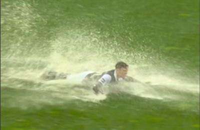 Proklizavanje u djetinjstvo: Odgoda utakmice nije pokvarila igračima raspoloženje