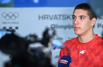 Zlatni Hribar: 'Strašno sam zadovoljan svojim plivanjem'