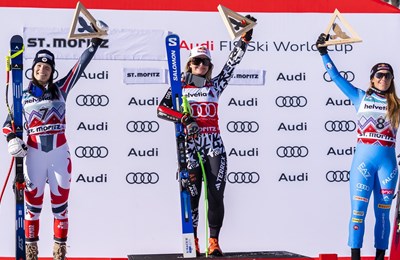 Alice Robinson pobjeđuje i u superveleslalomu, Vonn ovaj put korak do postolja