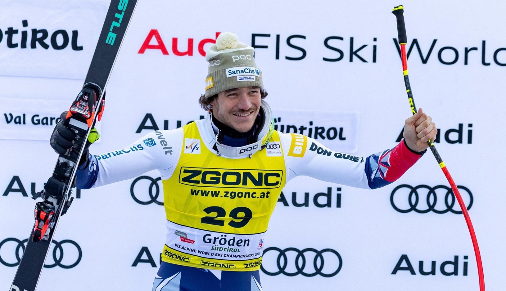 Čeh Zabystran šokirao sve i slavio u superveleslalomu u Val Gardeni