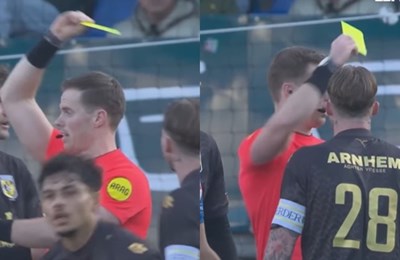 Božić je uranio u nizozemskoj drugoj ligi, sudac u nekoliko sekundi podijelio šest žutih kartona