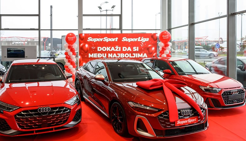Pobjednici SuperSport SuperLige preuzeli su nove Audi automobile