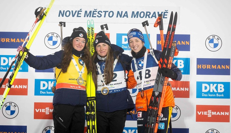 Francusko slavlje u Novem Mestu, hrvatska biatlonka Iva Morić 83.