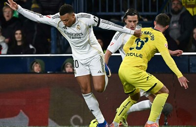 Real Madrid barem privremeno na vrhu, Mbappe donio pobjedu kod Villarreala