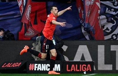 Proradio Budimir, proradila i Osasuna - peti gol u četiri utakmice za deset od mogućih 12 bodova