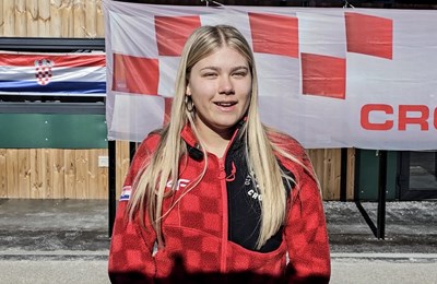 Debitantica na ZOI Pia Vučinić: 'Iako bolje rezultate imam u slalomu, puno više volim skijati veleslalom'