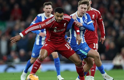 Liverpool lako s Brightonom, Manchester City odradio posao s niželigašem