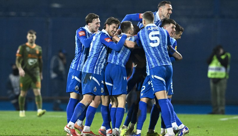 Aleksandar Trajkovski krasno pogodio iz slobodnog udarca za potvrdu Lokomotivine pobjede