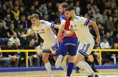 Sve najzanimljivije situacije iz uvjerljive pobjede Futsal Dinama kod Torcide Biberon