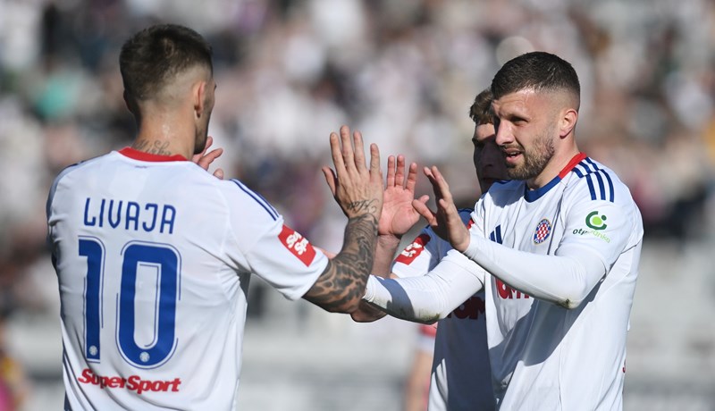 Livaja uzvratio Rebiću, Hajduk podebljao prednost