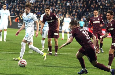 Već u drugoj minuti Istra 1961 stigla do vodstva nakon velike pogreške domaćina