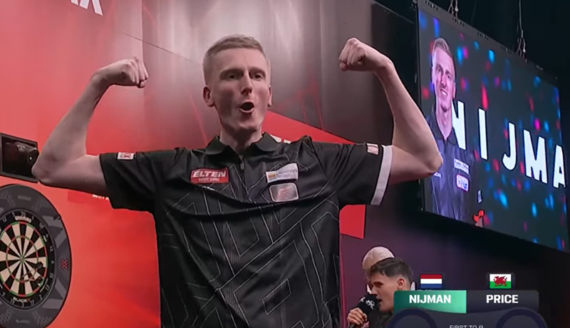 Wessel Nijman osvojio svoj prvi European Darts Trophy: 'Kada glasno slavite, vaš puls raste i postajete nervozniji'