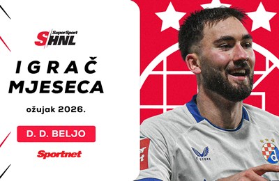 Najbolji u ožujku: Beljo i Kovačević potvrdili Dinamovu dominaciju i individualnim nagradama
