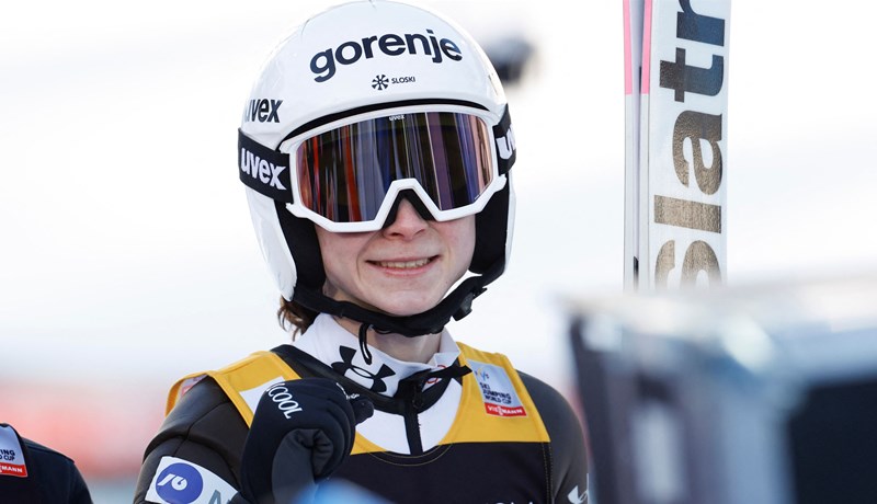 Nika Prevc ispisala povijest na treningu na Planici