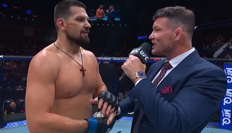 UFC potvrdio borbu s Gazievom: Brando Peričić ima priliku ući u 15 najboljih teškaša