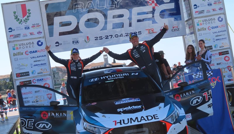 Nastavak sezone, pomlađeno izdanje Porečkog rallyja