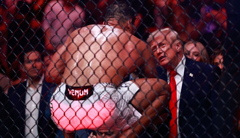 Trump želi zadržati UFC-ov kavez ispred Bijele kuće: 'I Eiffelov toranj su trebali maknuti pa su ga ostavili'