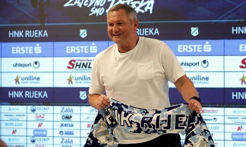 Matjaž Kek predstavljen kao novi trener Rijeke: 'Nije bilo puno razmišljanja kad je stigao poziv'