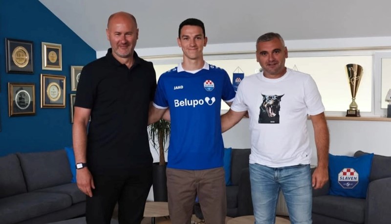Lovro Banovec službeno predstavljen u Slaven Belupu