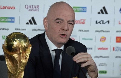Infantino o prekidima za hidrataciju: 'Sviđaju mi se stanke. Dobrodošle su za igrače, a ujedno zabavne za navijače'