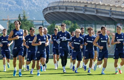Hajduk započeo pripreme za novu sezonu, pojavio se i otpisani Krovinović