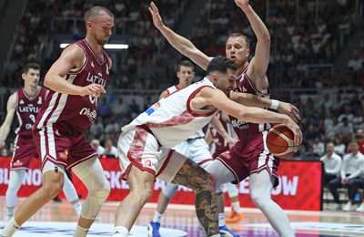 Hrvatska - Latvija: Latvija rastopljena na +35, Hrvatska glatko do pobjede