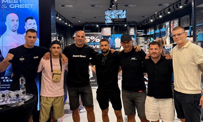 FNC zvijezde okupile se tjedan dana uoči spektakla u Areni Zagreb: Otvoren Polleo Sport Experience Store