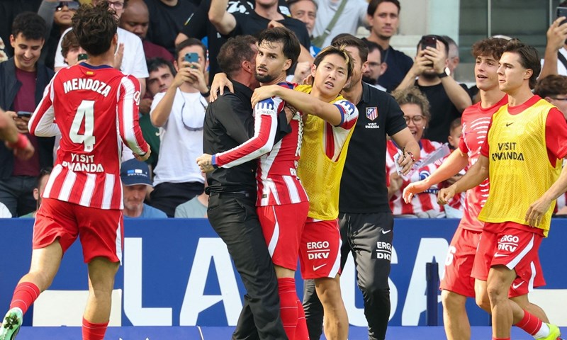 Atletico Madrid dugo lomio otpor Espanyola, pogodak u završnici donio mu važnu pobjedu