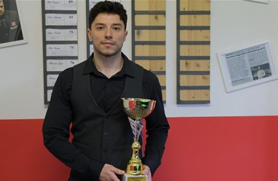 Tin Venos pobjednik petog turnira Prvenstva Hrvatske u snookeru
