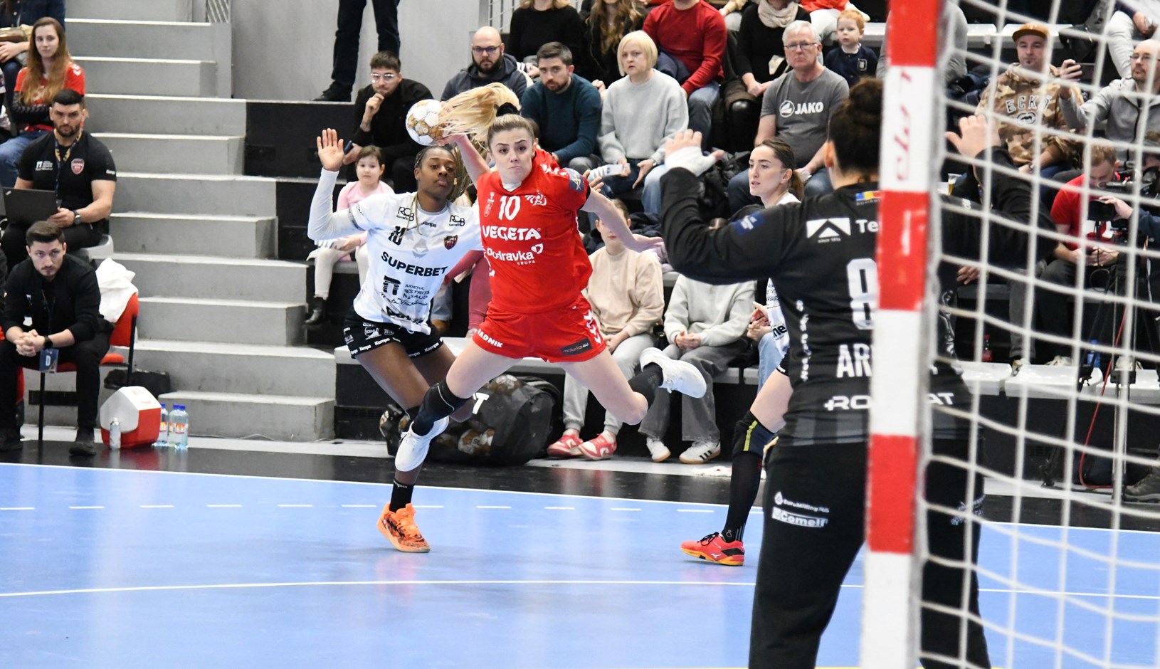 Rumunjke slavile kod oslabljene Podravke, presudila kriza iz završnice prvog dijela