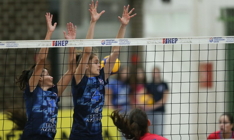 Odbojkašice Dinama vrlo uvjerljivo poražene od Poljakinja na početku puta u CEV kupu