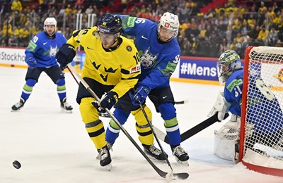 Slovenci izdržali pola utakmice protiv Švedske, a onda je proradio Elias Lindholm