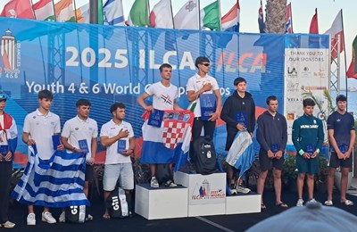 Mladi hrvatski jedriličar Josip Tafra osvojio srebro na Svjetskom juniorskom prvenstvu