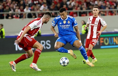 Raspucani Mbappe s četiri gola odveo Real Madrid do pobjede u Grčkoj