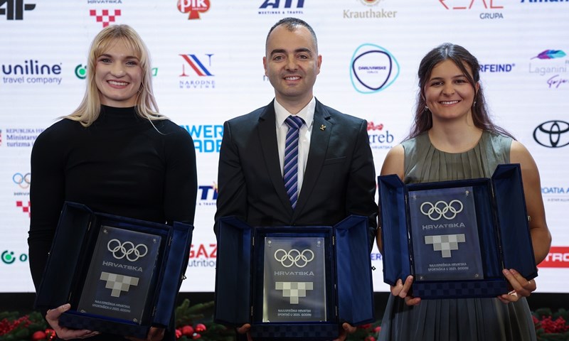 Hrvatski olimpijski odbor proglasio najbolje sportaše i sportašice u 2025. godini