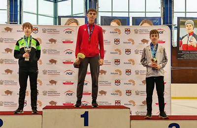 Treća pobjeda na tri natjecanja Ante Iličića na Danubia seriji u brzom klizanju na kratkoj stazi