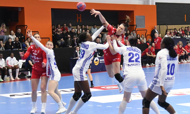 Hrvatska ženska reprezentacija teško poražena u Bjelovaru protiv Francuske