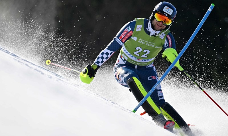 Dva hrvatska predstavnika u drugoj slalomskoj vožnji u Kranjskoj Gori, vodi McGrath