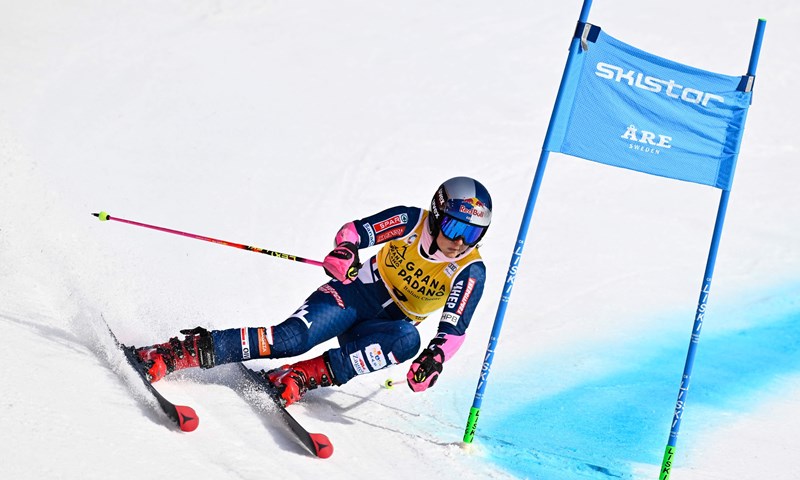 Zrinka Ljutić jako dobra u prvoj veleslalomskoj vožnji u Areu, Camille Rast na vrhu