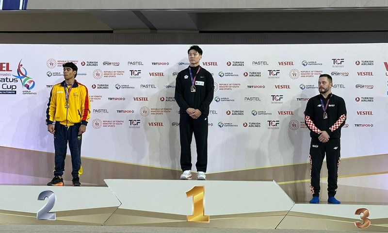 Novi uspjeh hrvatske gimnastike na Svjetskom kupu: Srbić i Šikić Kaučič brončani u Antalyji