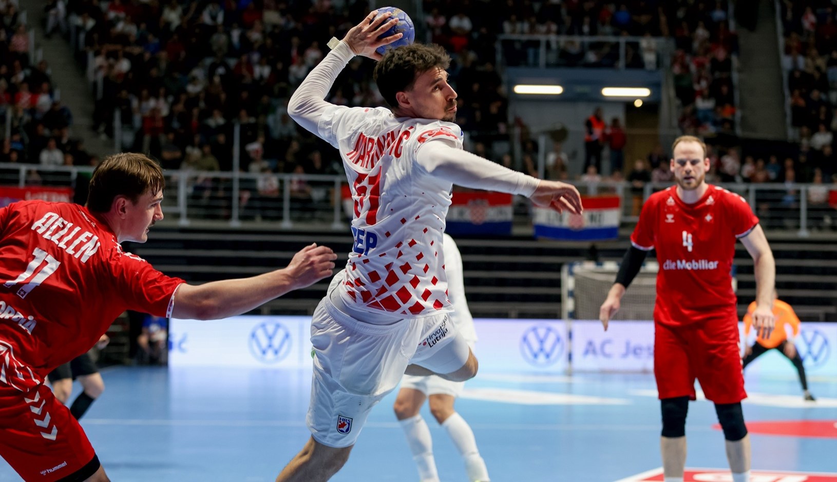 Hrvatski rukometaši u drugom poluvremenu nadigrali i visoko porazili Švicarce