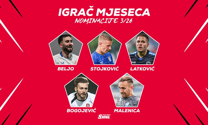 Nominacije za ožujak: Mogu li Beljo i Kovačević obraniti titule najboljih?