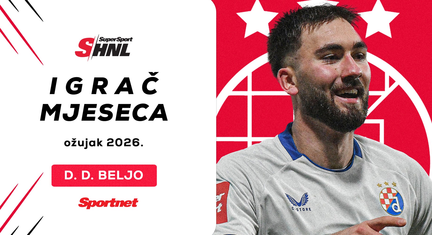 Najbolji u ožujku: Beljo i Kovačević potvrdili Dinamovu dominaciju i individualnim nagradama