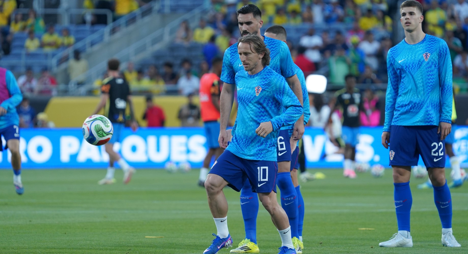 Modrić: 'Igra s trojicom otraga nam odgovara, a pred Vuškovićem je velika budućnost'