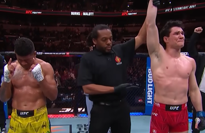 UFC Fight Night: Malott nokautirao Burnsa u trećoj rundi, Brazilac objavio mirovinu