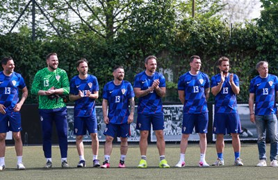 Nogometne legende odale počast Nikoli Pokrivaču na Klinčeku