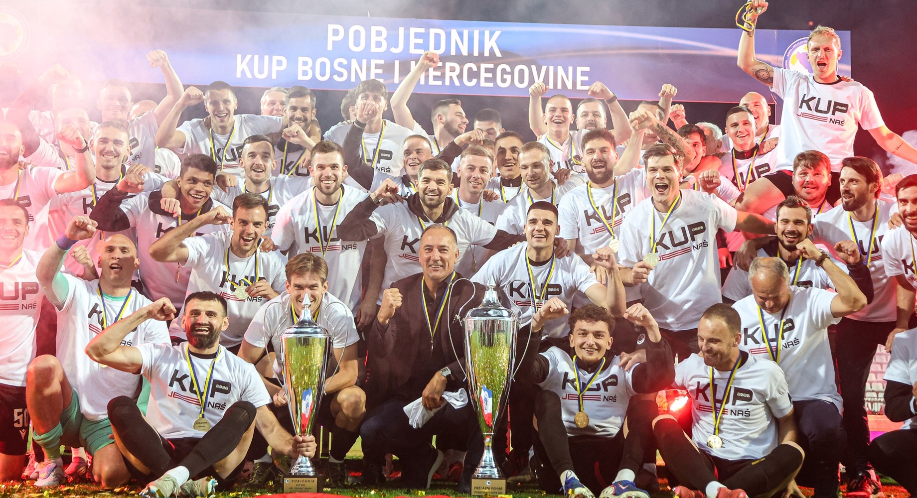 Mentalitet pobjednika - Štimac i Zrinjski u nemogućim uvjetima osvojili dva od tri trofeja u BiH