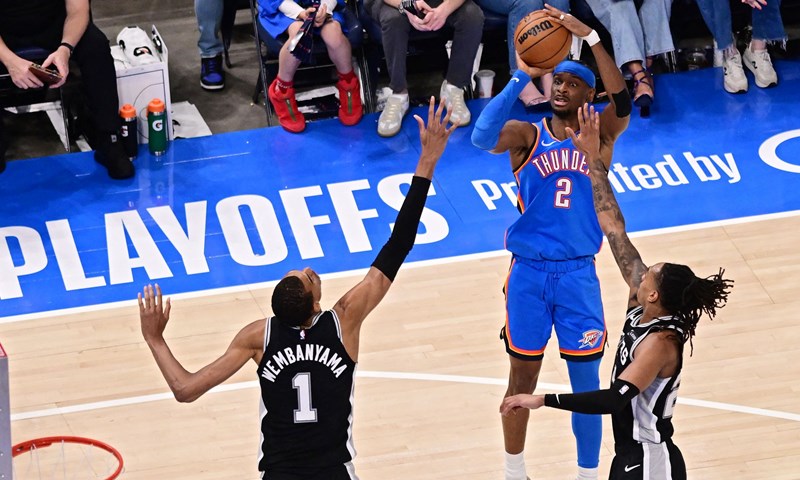 Oklahoma preokretom do vodstva protiv Spursa u finalu Zapada