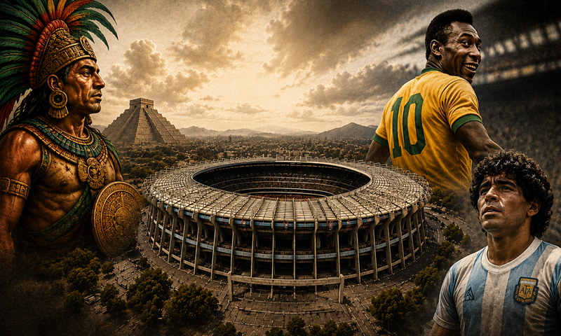 Priča o velebnoj Azteci, mitskom mjestu na kojem su slavili Pele i Maradona